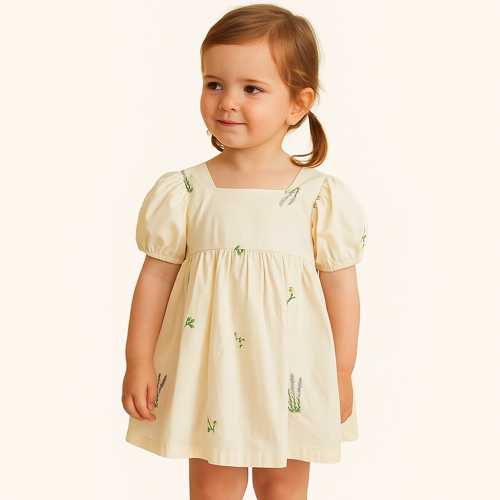 Romper Floral de Algodón