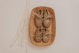 Leather Baby Shoes Boho Mary Janes - 'Sand' - Hard Sole