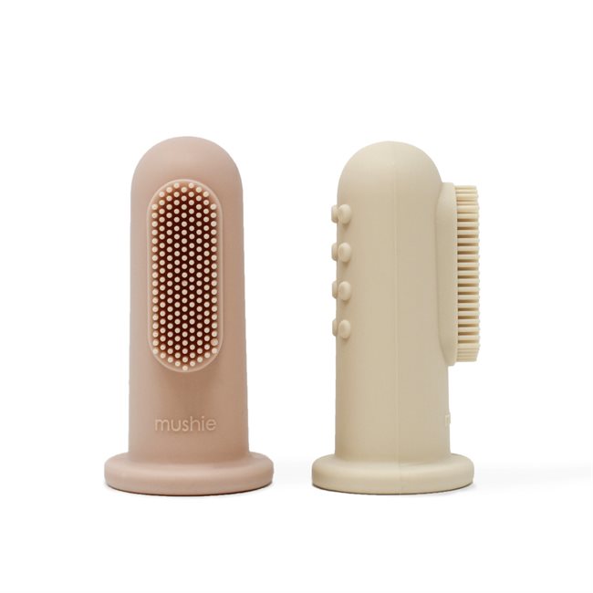 Finger Toothbrush - Shifting Sand/Blush