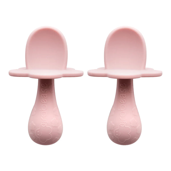 Double Silicone Spoons-pack - Blush