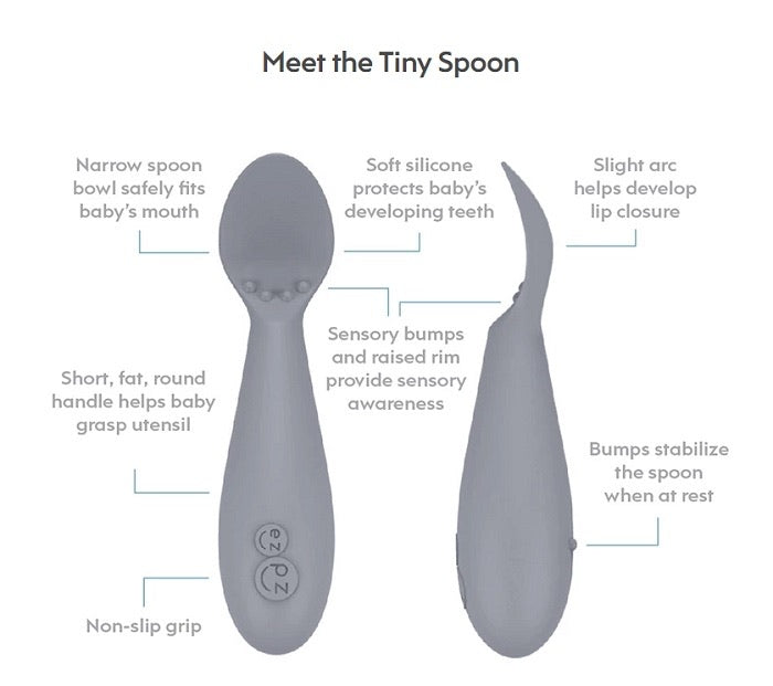 Tiny Spoon Twin-pack - Pewter